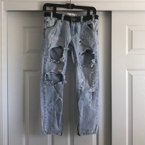 One Teaspoon Brando Trashed Freebirds Jeans 26